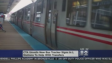 CTA Adds More Bus Tracker Signs To Train Stations
