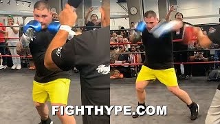 (WOW!) ANDY RUIZ IMPROVED SPEED & POWER; PERFECTING LIGHTS OUT KNOCKOUT COMBO FOR JOSHUA REMATCH