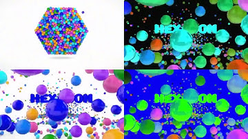 Learn Shapes with Color Balls (Hexagon) Sponsored By Preview 2 Effects Combined