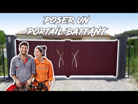 [TUTO] POSER VOTRE PORTAIL BATTANT JARDIMAT ÉTAPE PAR ÉTAPE