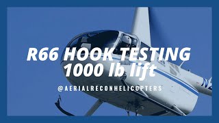 R66 Hook Testing - 1000 lb lift