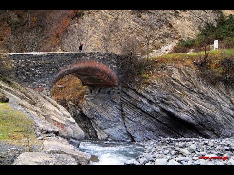 ხედი თამარ მეფეს ხიდიდან. კახი, ჰერეთი