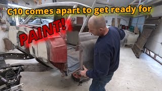 OTF Garage EP 74 | Bodywork Done | breaking down the | 1967 C10 | bed removal | fab the C notch bar by Over the fender garage 1,117 views 2 months ago 29 minutes