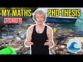 #shorts My Maths PhD on Ocean Pollution Explained in 60 Seconds #TeamSeas