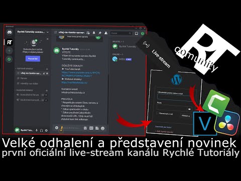 Velké odhalení – Live-stream – Nejlepší programy pro střih videa , Paysafecard to Paypal , dotazy