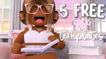 5 FREE Roblox gfx intros | No text Templates