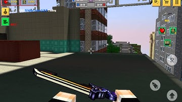 [Block Force - Pixel Style Gun Shooter Game] how to do the wall glitch in knife factory