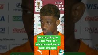 Amad Dialo conceded dealing with experience German team that can turn around results after 2-1 loss