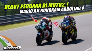 Moto2 Race #IndianGP 2023 ❗Debut Perdana Super Mario Di Kelas Moto2💪❗MotoGP™️23 Tv Replay