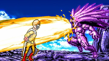 Accurate Saitama OP VS Boros V2 OP (all form) in Jump Force Mugen