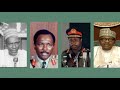 Speeches From Every Nigerian Head of State