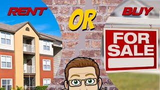 Rent or Buy a House #rentorbuy #rentvsbuy #housingmarket  #shorts