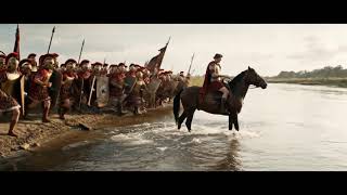 Google Veo 3 - Julius Caesar crossing the Rubicon River with his legion