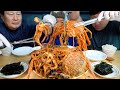 대게,홍합,가리비, 전복까지 해물 가득 해물찜~ (Braised Spicy Seafood) 요리&먹방!! - Mukbang eating show