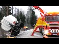 Scania Boniface Rotator Truck- Heavy Recovery Tank Trailer - Sweden 4K