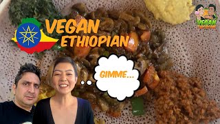 Should vegans eat at an Ethiopian restaurant? Find out what vegan food we eat at Axum Ethiopian!