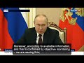 Vladimir Putin Speech Calling on the Ukrainian Military to Take Power -- English Subtitles (Feb 25)