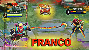 FRANCO HACKER 100% #mlbb