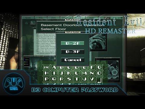 Resident Evil Hd Remaster - Laboratory B3 Computer Password - Puzzle Solution