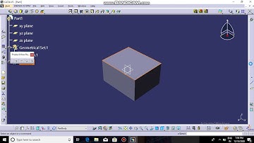 How to use pocket tool || catia v5 || part design ||