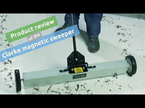 Review of the Clarke 36' magnetic sweeper