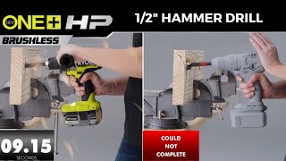 Head-to-Head: 18V ONE  HP Brushless 1/2