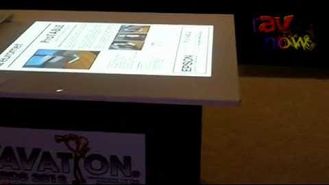 ISE 2012: Euromet Shows New Pro Table