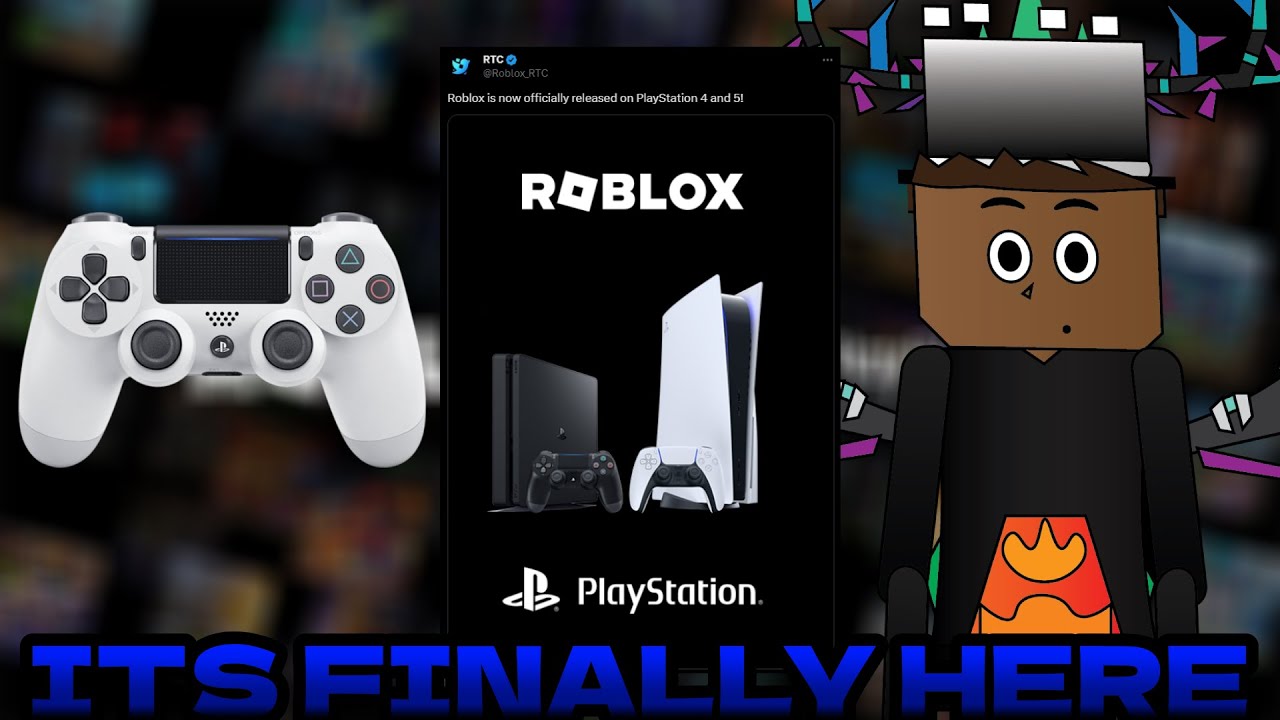 Roblox is Finally coming on to play station : r/roblox