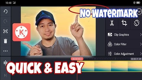 Remove Watermark from KineMaster Quick & Easy | Tutorial
