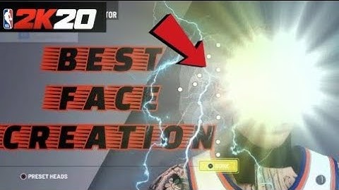 *NEW* BEST DRIPPY FACE CREATION TUTORIAL IN NBA2K20! LOOK LIKE A DRIBBLE GAWD | BEST FACE CREATION