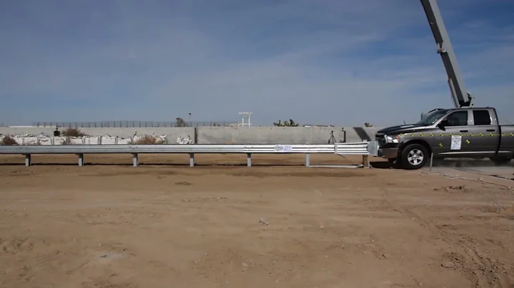 Insane "DUCK HUNTER" Spig SGET Guardrail End Terminal Crash Test