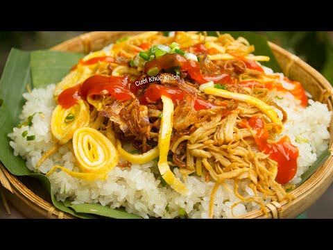 Video XÔI GÀ XÉ | MẸO LÀM HẠT XÔI BÉO NGON VÀ CÁCH HẤP XÔI... - youtube