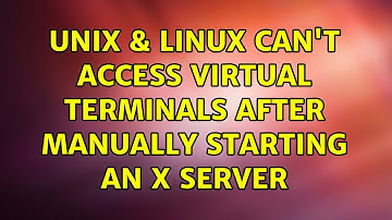 Unix & Linux: Can