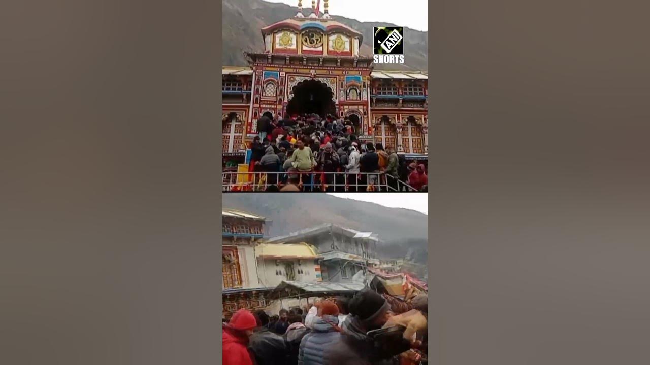 Doors of Badrinath temple open after lunar eclipse YouTube