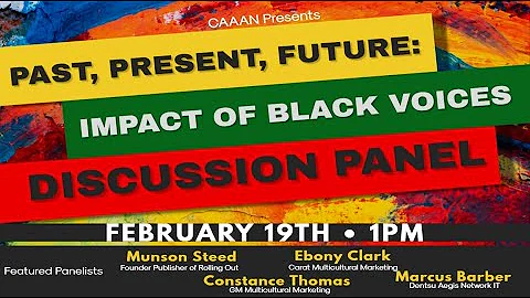 Past, Present, Future: Impact of Black Voices Disc...
