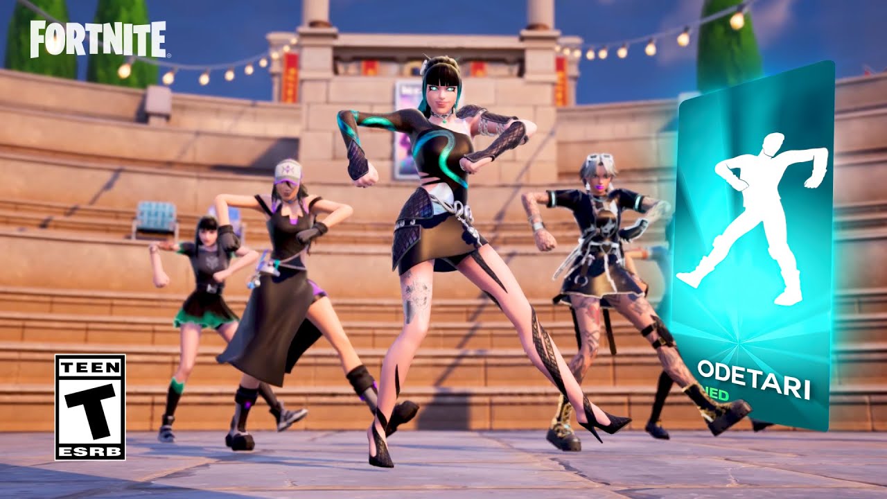Odetari HYPNOTIC DATA (Official Fortnite Music Video) YouTube