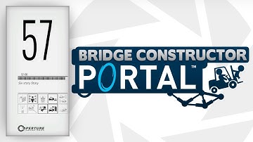 Bridge Constructor Portal Gameplay - (PC/2K 60FPS) - Level 57 - Six-story Story
