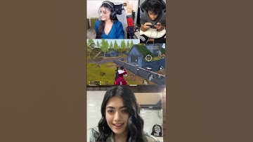 Jonathan Payal Gaming Rashmika Reaction Bgmi challenge shorts #funny #trending #bgmi #viral #shorts