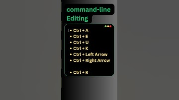 command line editing shortcuts to save you life #commandlineshortcuts #commandline #linux #SudoIt