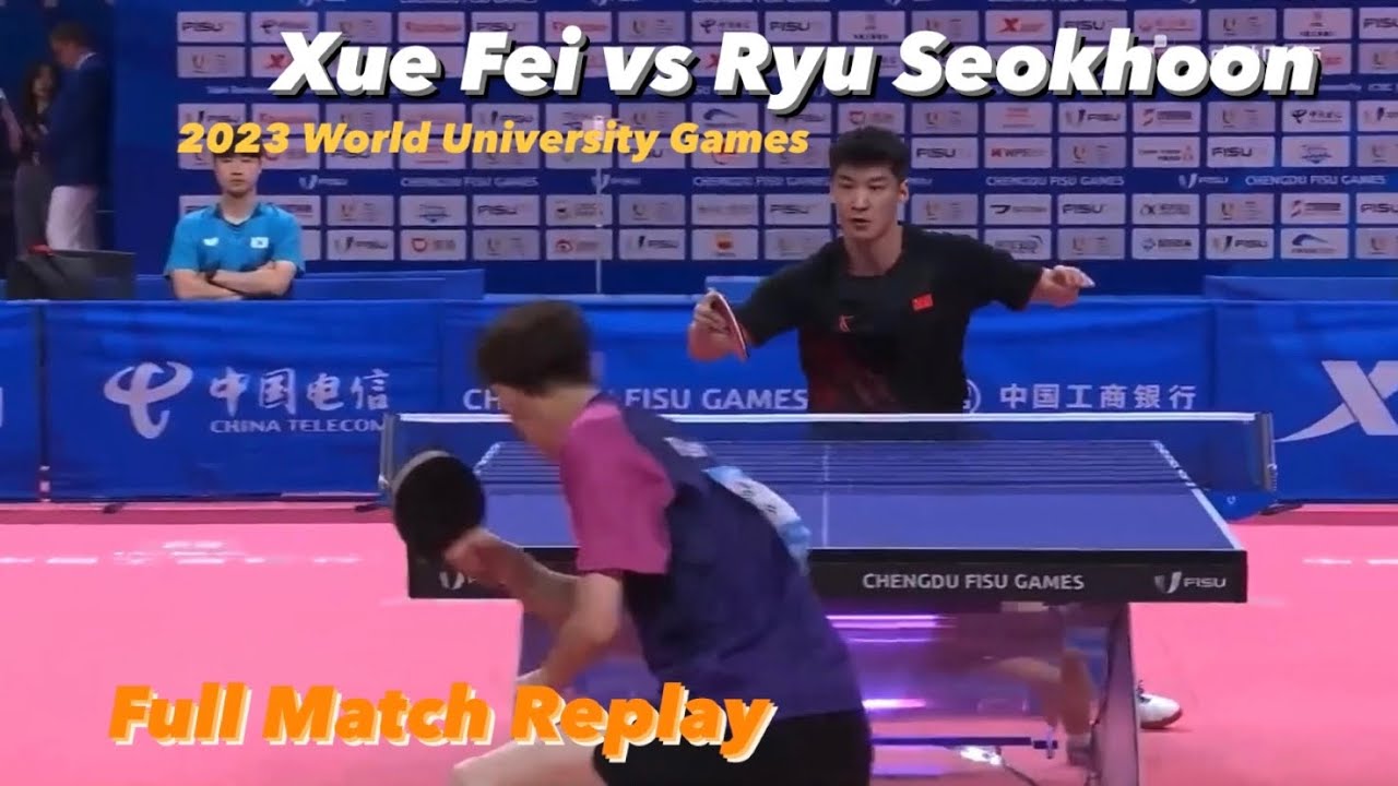 FULL MATCH Xue Fei 薛飞 vs Ryu Seokhoon 2023 FISU World University