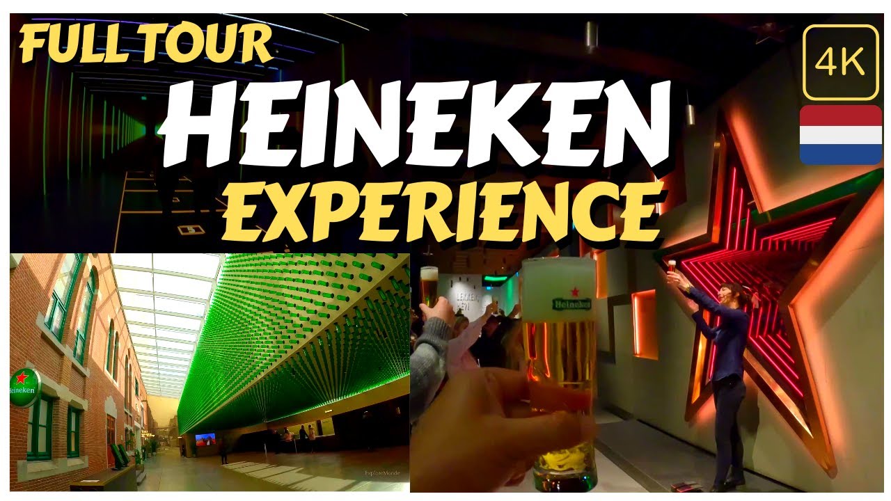 The Heineken Experience Amsterdam [4K] Brew You Ride & Heineken