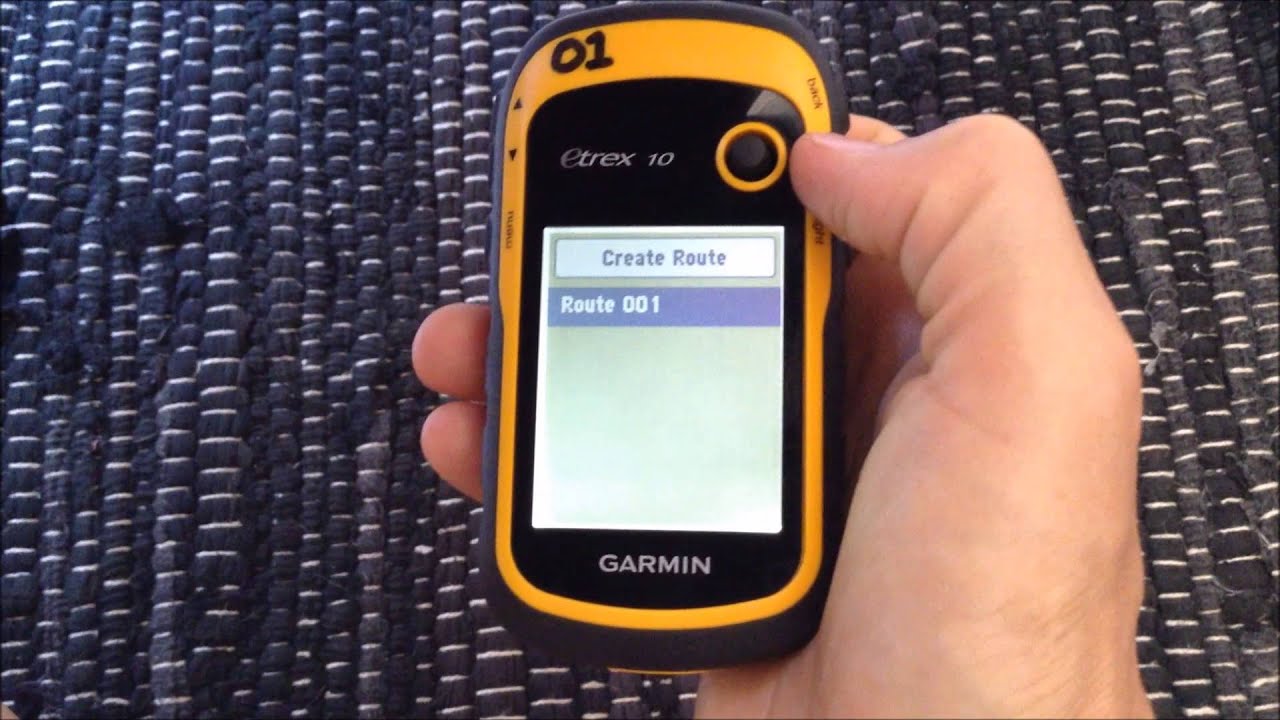 using garmin etrex 10