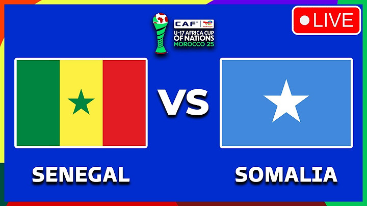 🔴 SENEGAL vs SOMALIA Africa Cup of Nations U17 2025 - AFCON U17 2025 Preview, Live Match Today