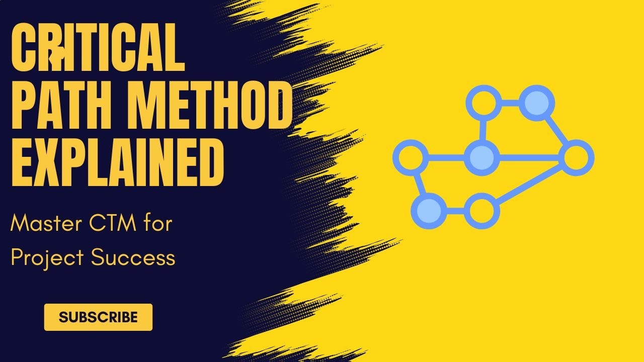 Critical Path Method Explained | Master CTM for Project Success - YouTube