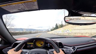 Ferrari 458 Spider POV Test Drive