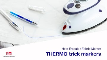 How to Use the Prym Heat Erasable Fabric Marker | Thermo Trick Marker Tutorial for Precise Sewing