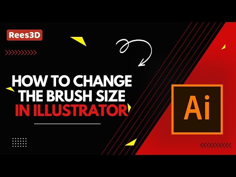 วีดีโอ: ฉันจะเปลี่ยนการตั้งค่าแปรงใน illustrator ได้อย่างไร?
