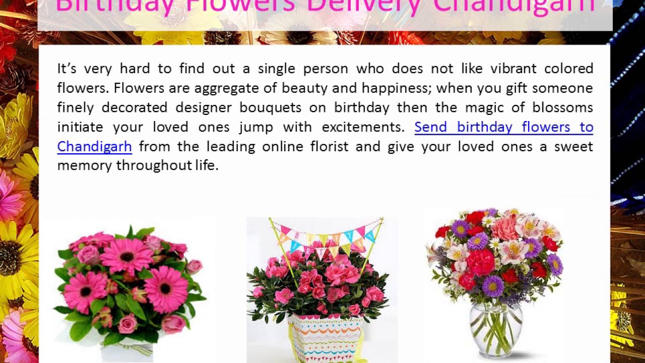 Send Flowers to Chandigarh YouTube