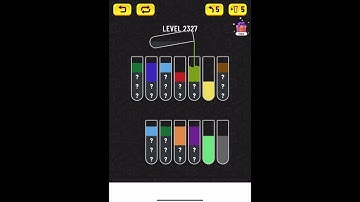 water sort puzzle level 2327