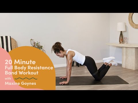 Full Body Resistance Band Workout | Good Moves | Well+Good